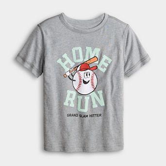 Toddler & Boys 4-12 Jumping Beans® Adaptive Sensory Home Run Short Sleeve Graphic Tee