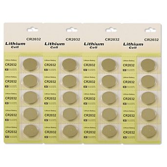LumaBase CR2032 Lithium Coin Batteries 20 pk