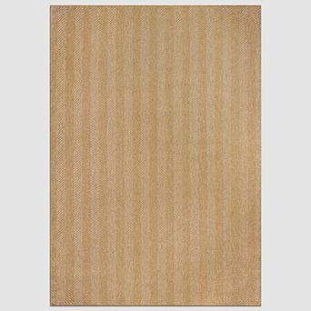 World Rug Gallery Herringbone Stripe Rug