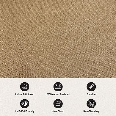 World Rug Gallery Concentric Frame Rug