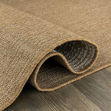 World Rug Gallery Distressed Frame Rug