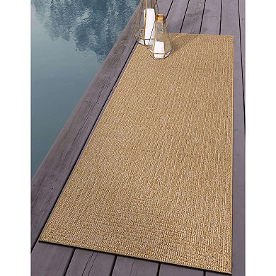 World Rug Gallery Distressed Frame Rug