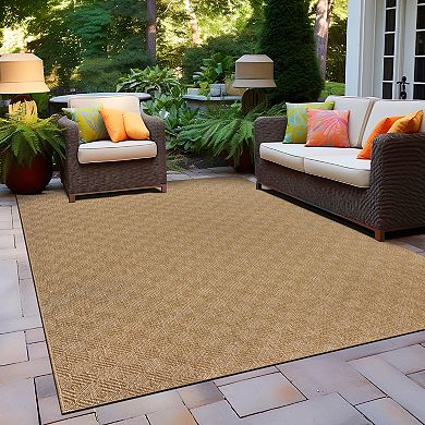 World Rug Gallery Diamond Weave Reversible Rug