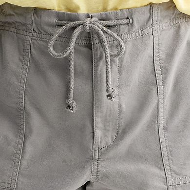 Plus Size Sonoma Goods For Life® Mid Rise Utility Shorts