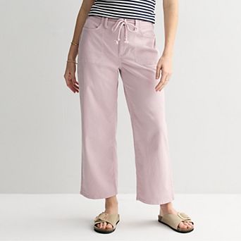 Women's Sonoma Goods For Life® High Rise Wide Leg Ankle Pants