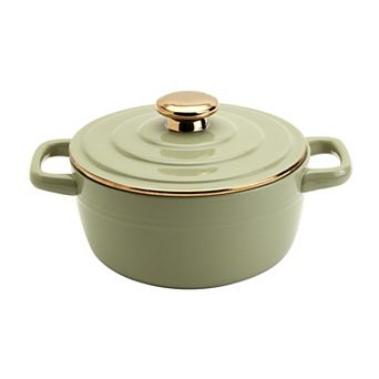 Denmark Tools for Cooks Stoneware Casserole Pan Baking Dish with Lid