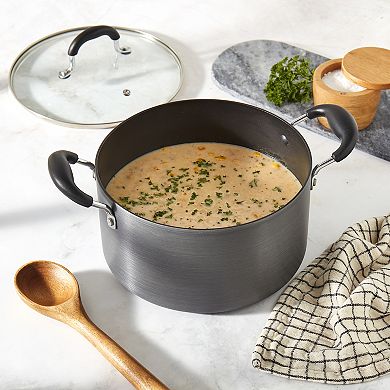 Denmark Tools for Cooks 6 qt. Nonstick Hard-Anodized Aluminum Dutch Oven Pot