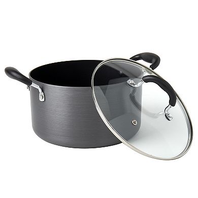 Denmark Tools for Cooks 6 qt. Nonstick Hard-Anodized Aluminum Dutch Oven Pot