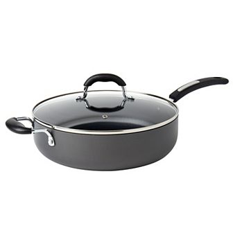 Denmark Tools for Cooks 6-qt Nonstick Hard-Anodized Aluminum Jumbo Cooker Sauté Pan