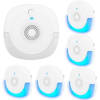 6-Pack Ultrasonic Pest Repellers Plug-In Indoor Mouse & Rodent Control for Home & Office