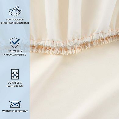 Host & Home Microfiber Fitted Sheets (6/Pack)