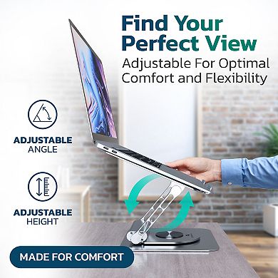Purely L82 Foldable Laptop and Tablet Docking Station