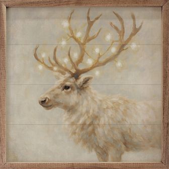 Kendrick Home Holiday Reindeer Picture