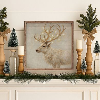 Kendrick Home Holiday Reindeer Picture