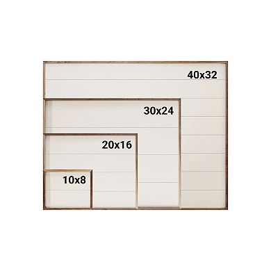 Kendrick Home Beach Holiday Tree Wall Art