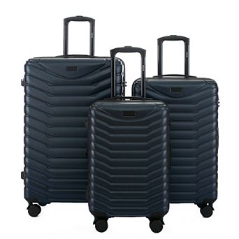 IZOD Phantom Lightweight Expandable 3 pc Hardside Spinner Luggage Set
