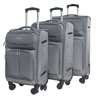 IZOD Ocean Soft Shell 3-pc. Lightweight Expandable Spinner Luggage Set
