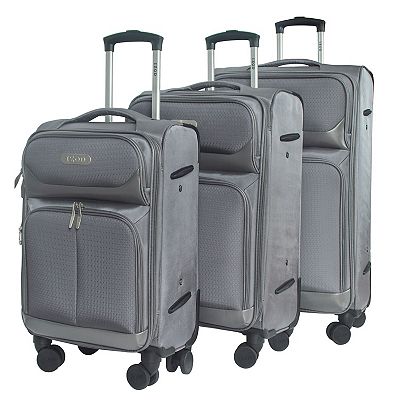 IZOD Ocean Soft Shell 3-pc. Lightweight Expandable Spinner Luggage Set