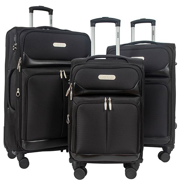 IZOD Ocean Soft Shell 3-pc. Lightweight Expandable Spinner Luggage Set