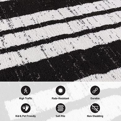 World Rug Gallery Geometric Blocks Rug