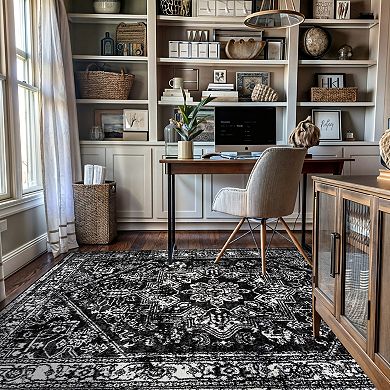 World Rug Gallery Vintage Medallion Rug