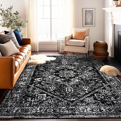 World Rug Gallery Vintage Medallion Rug
