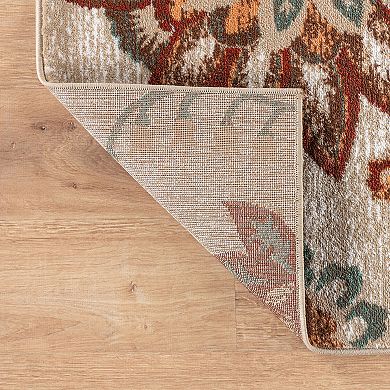 World Rug Gallery Floral Medallion Rug