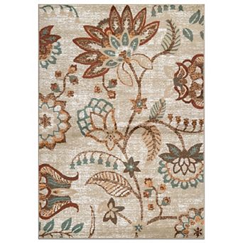 World Rug Gallery Floral Medallion Rug