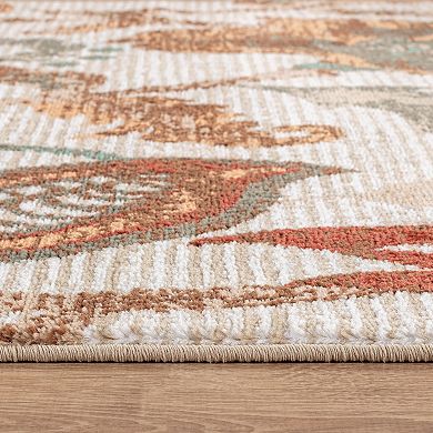 World Rug Gallery Botanical Scroll Rug