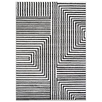 World Rug Gallery Modern Maze Rug