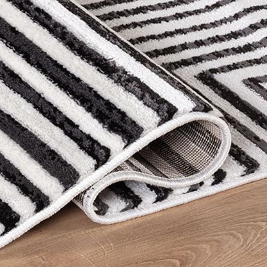 World Rug Gallery Modern Maze Rug