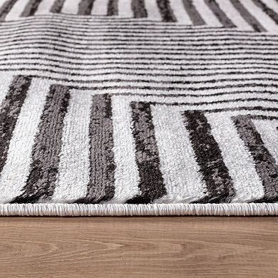World Rug Gallery Modern Maze Rug