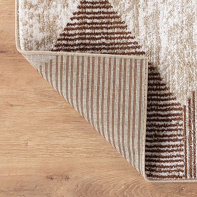 World Rug Gallery Geometric Stripe Rug