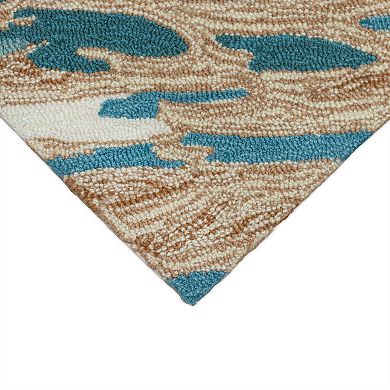 Liora Manne Capri Big Wave Indoor / Outdoor Rug