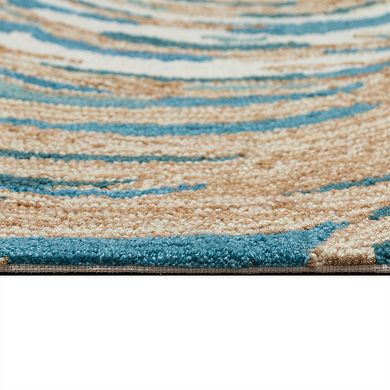 Liora Manne Capri Big Wave Indoor / Outdoor Rug