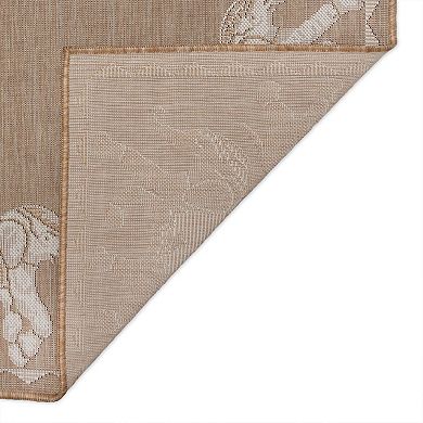 Liora Manne Carmel Marching Elephants Indoor / Outdoor Rug