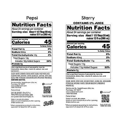 SodaStream Pepsi & Starry Drink Mix Variety 4-pk.