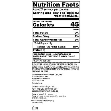 SodaStream Pepsi Drink Mix 4-pk.