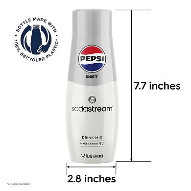 SodaStream® Diet Pepsi® Drink Mix 4-Pk.