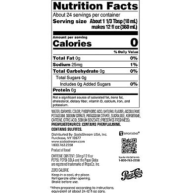 SodaStream® Pepsi® Zero Sugar Drink Mix 4-Pk.