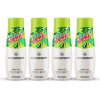 SodaStream Mountain Dew Drink Mix 4 pk