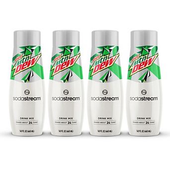 SodaStream Diet Mountain Dew Drink Mix 4 pk