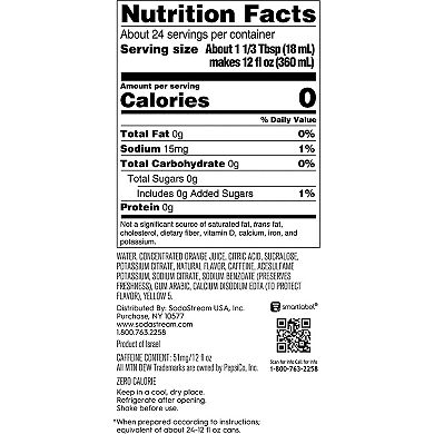 SodaStream Diet Mountain Dew Drink Mix 4-pk.