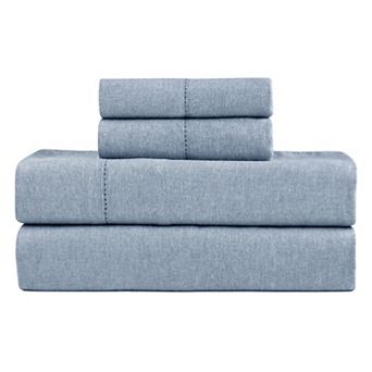 Pointehaven 180 GSM Brushed Cotton Flannel Sheet Set or Pillowcases