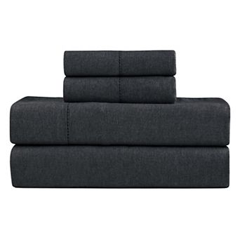 Pointehaven 180 GSM Brushed Cotton Flannel Sheet Set or Pillowcases