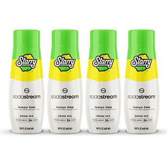SodaStream Starry Lemon Lime Drink Mix 4 pk