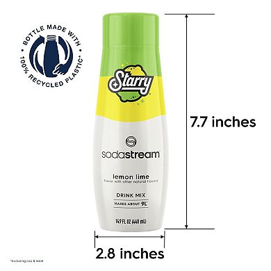 SodaStream Starry Lemon Lime Drink Mix 4-pk.