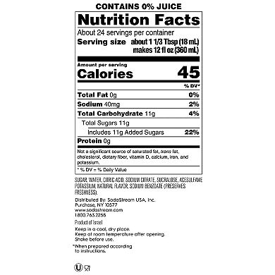 SodaStream Starry Lemon Lime Drink Mix 4-pk.