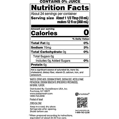 SodaStream Starry Zero Sugar Lemon Lime Drink Mix 4-pk.