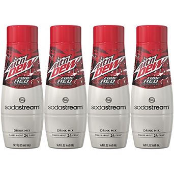 SodaStream Mountain Dew Code Red Drink Mix 4 pk